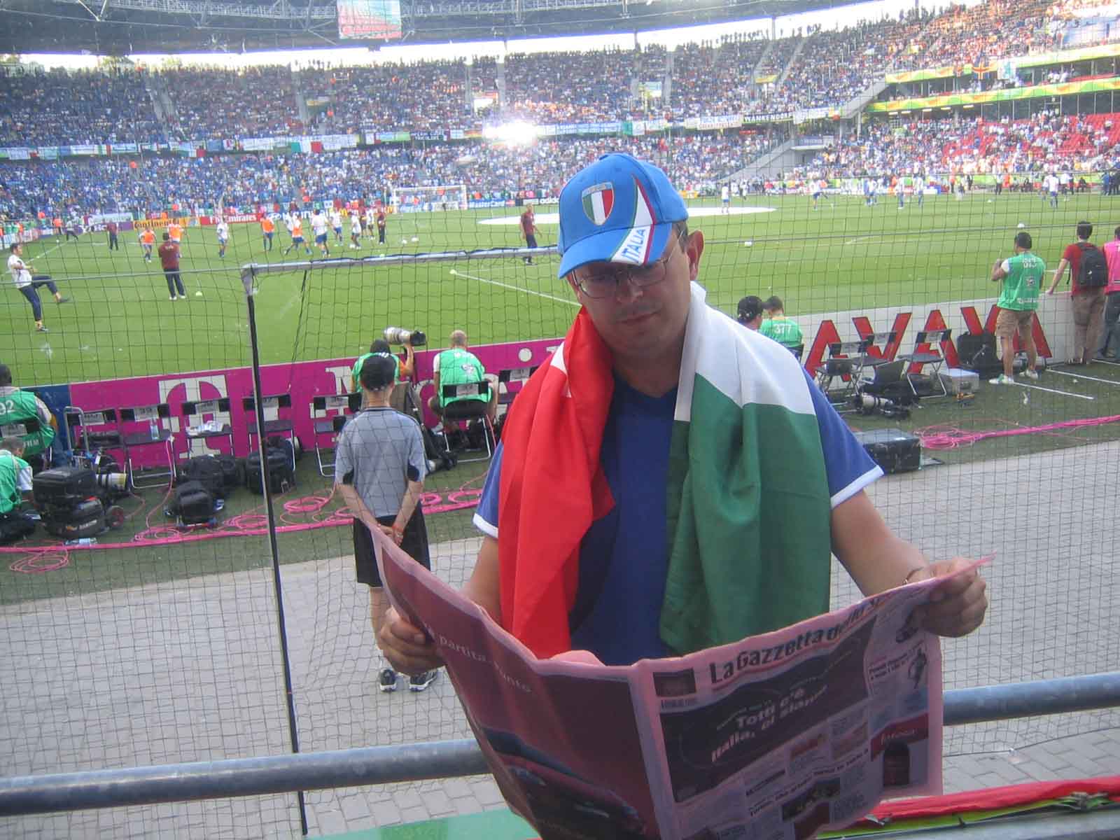 Italia-Ghana 2-0, Hannover 13.6.06