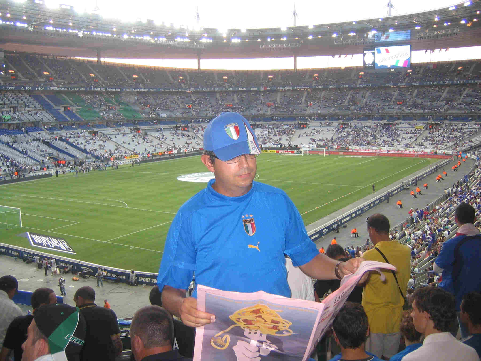 Francia-Italia 3-1, Parigi 6.9.06